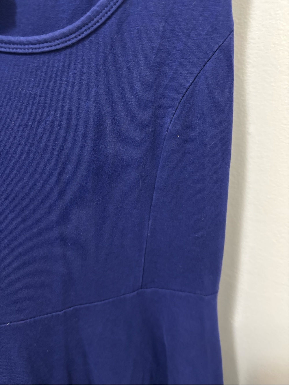 Old Navy Navy Blue Sleeveless Flared Dress - Picture 2 of 5